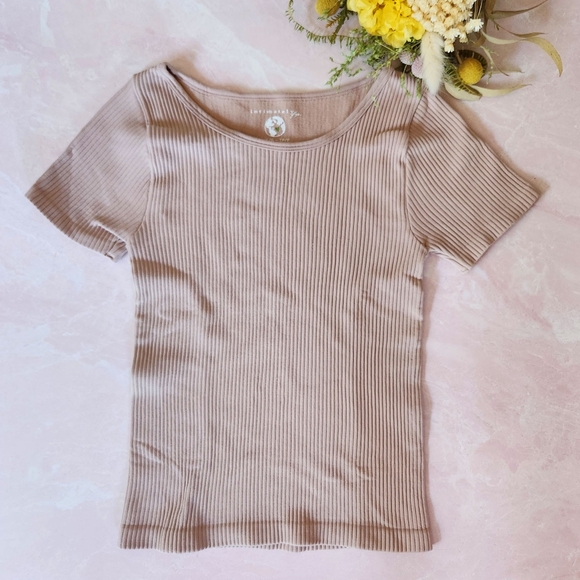 Free People XYZ Recycled Baby Tee - Ballet - Picture 3 of 4